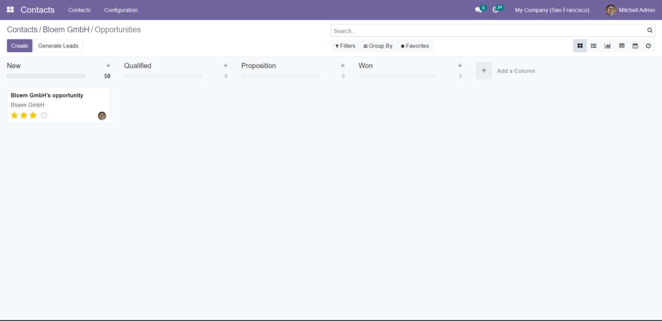 MANAGING CUSTOMER AND SUPPLIER CONTACTS USING ODOO