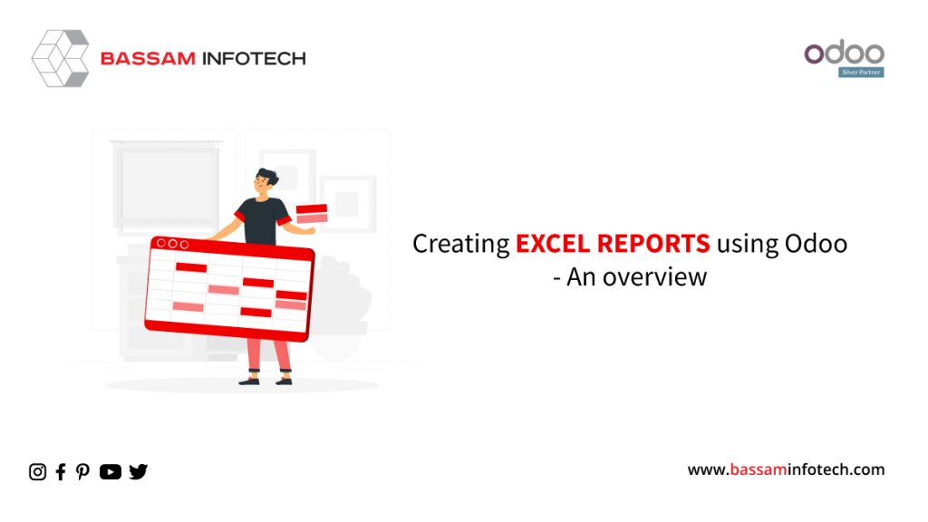 How to Create Excel report Using Odoo in Simple steps | odoo excel report