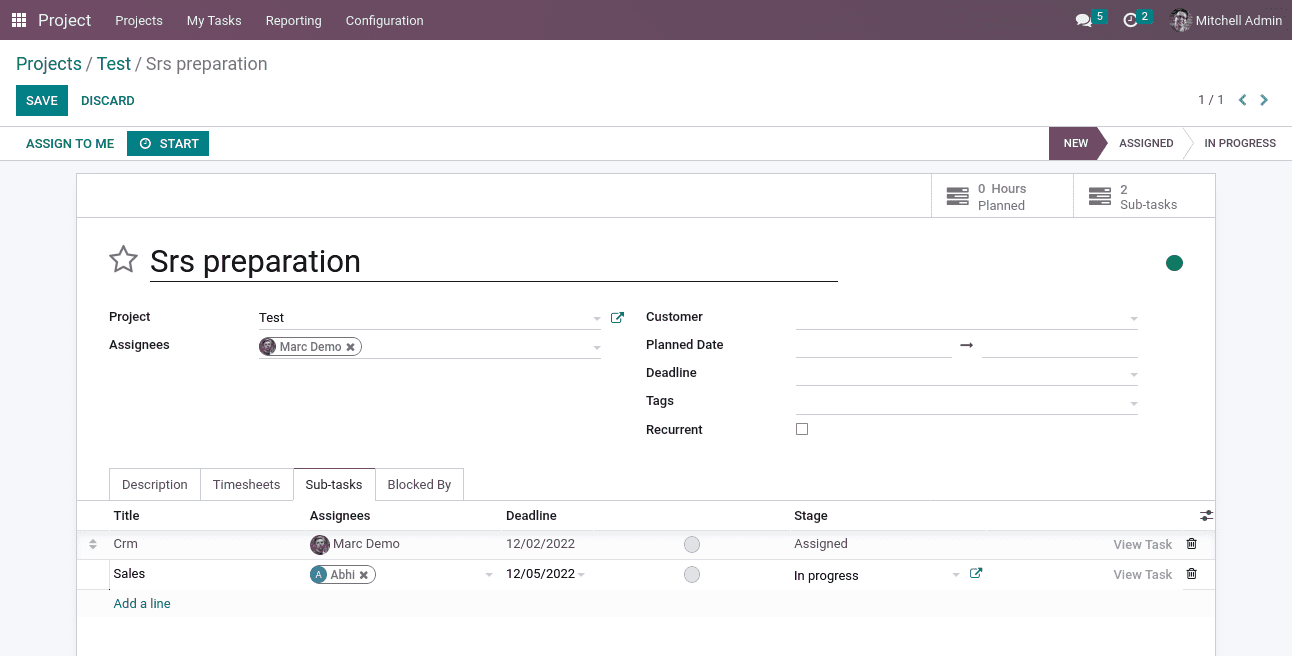 odoo-implementaion