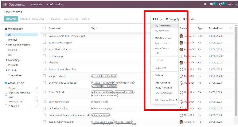 tags-in-odoo
