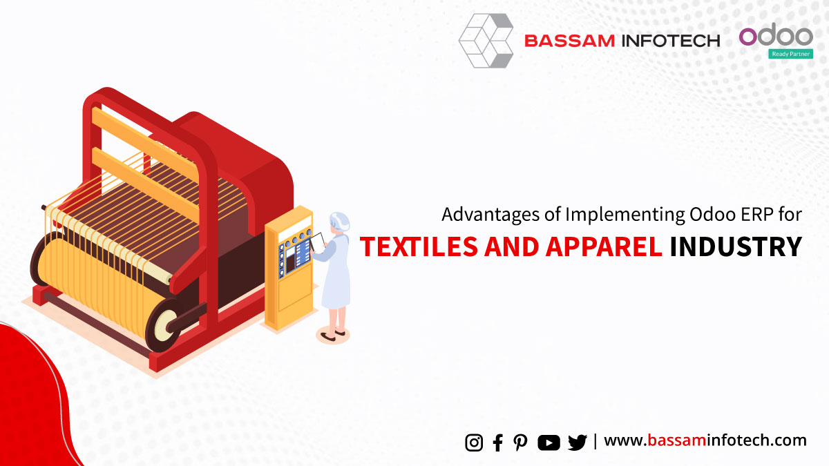Odoo Erp for Textiles and Apparel Industry | Manufacturing ERP | Best Apparel ERP | Benefits of ERP in Textile Industry