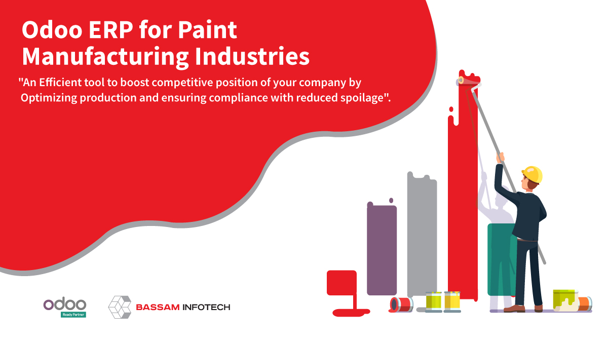 Odoo ERP for Paint Manufacturing Industries | Odoo for Paint Industries