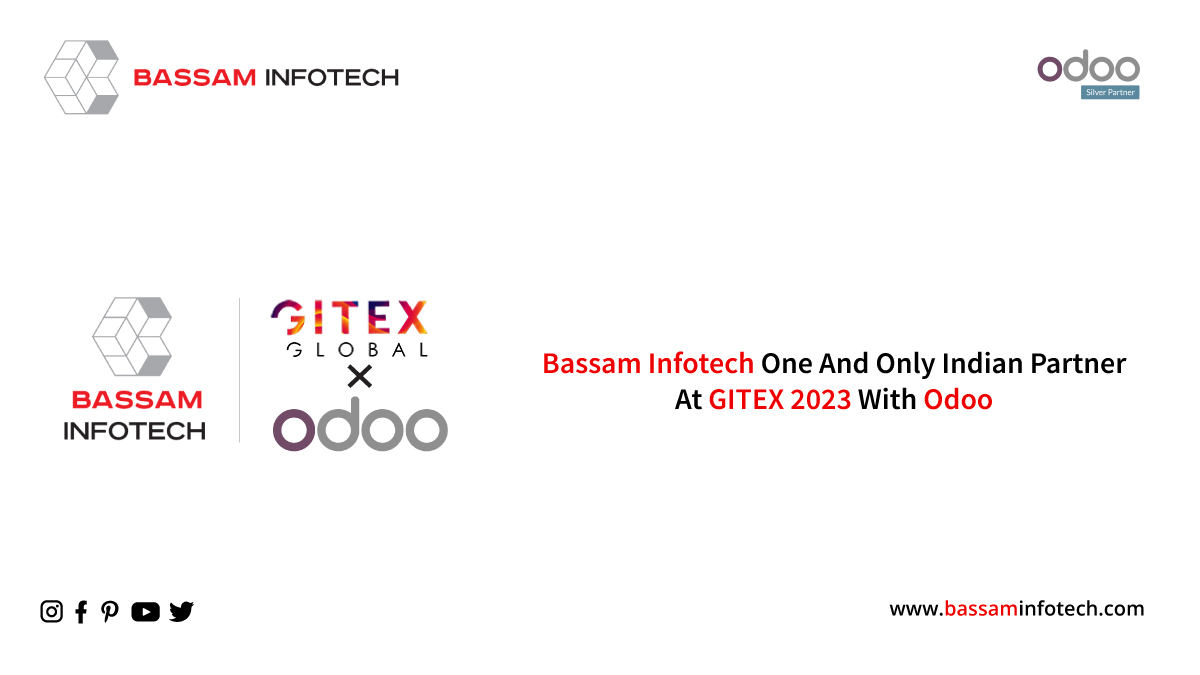 Bassam Infotech the One and only Indian Partner at GITEX With Odoo 2023