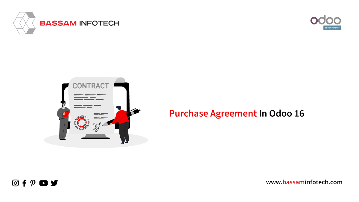 Overview of Purchase Agreement in Odoo16