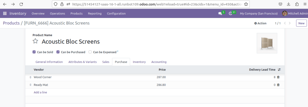 odoo-purchase-tab