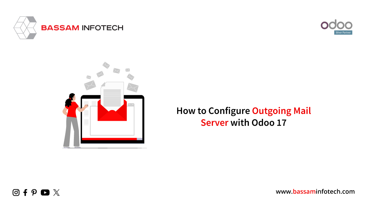 Configure the Outgoing Mail Server in Odoo 17