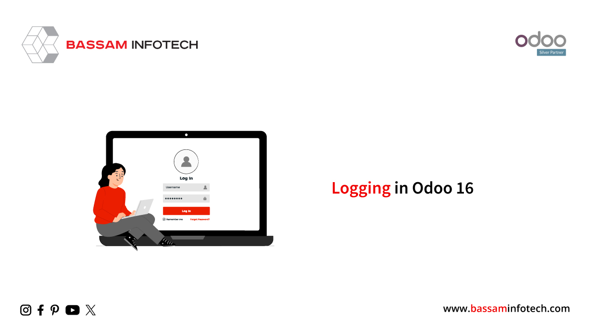 Using Odoo 16 to log In