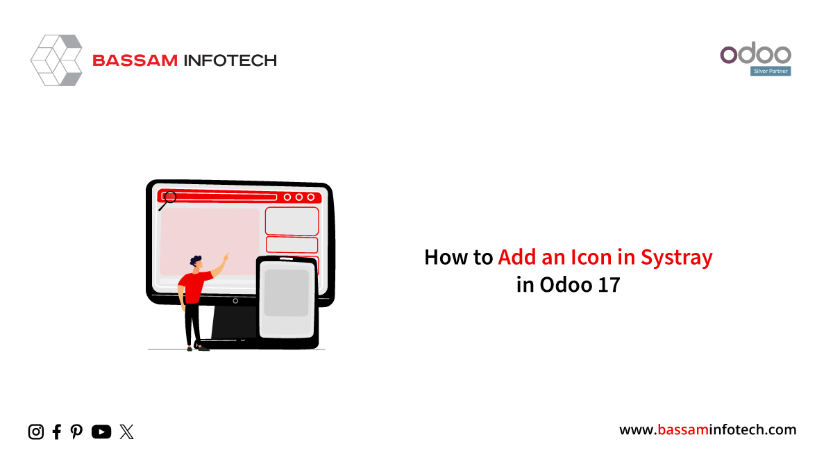 Add an Icon in Systray in Odoo 17 